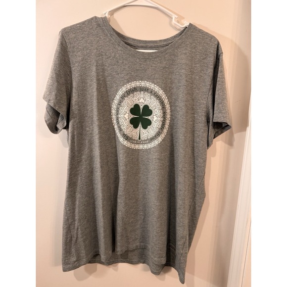Life is Good Women's Crusher Size XL Irish T Shirt Short Sleeve - Picture 1 of 7